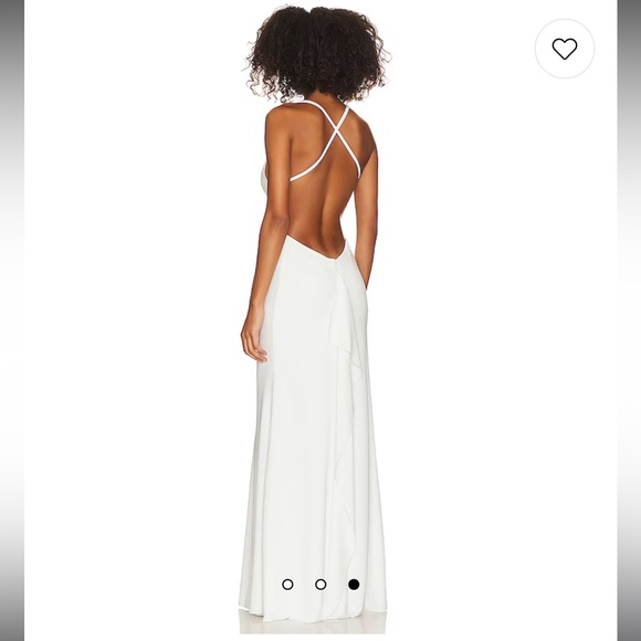 NWT RONNY KOBO RAVENNA DRESS IN WHITE SIZE S NEVER WORN - Picture 2 of 10